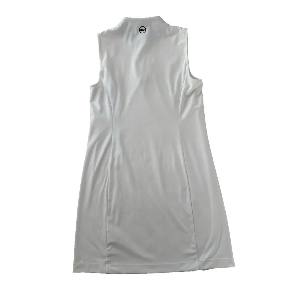 Vineyard Vines Tennis Dress Womens Small‎ White Polo Sport Tenniscore Preppy - Picture 2 of 13